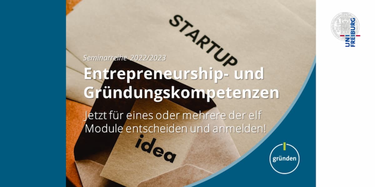 Logo Vortragsreihe Entrepreneurship